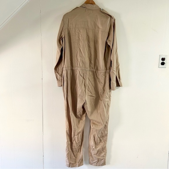 Xirena Wylder Twill Jumpsuit in Tan sz L - Picture 6 of 6